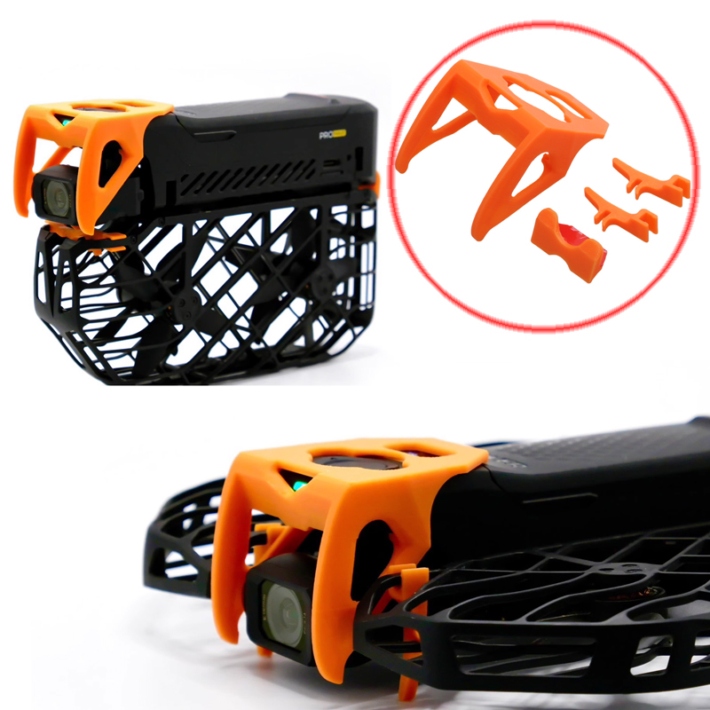 Drone Gimbal Mount - Hover X1 Pro/Pro Maxドローン用フライングカメラレンズジンバル保護フレームキット PLA 3Dプリント製衝突防止ガードカバー