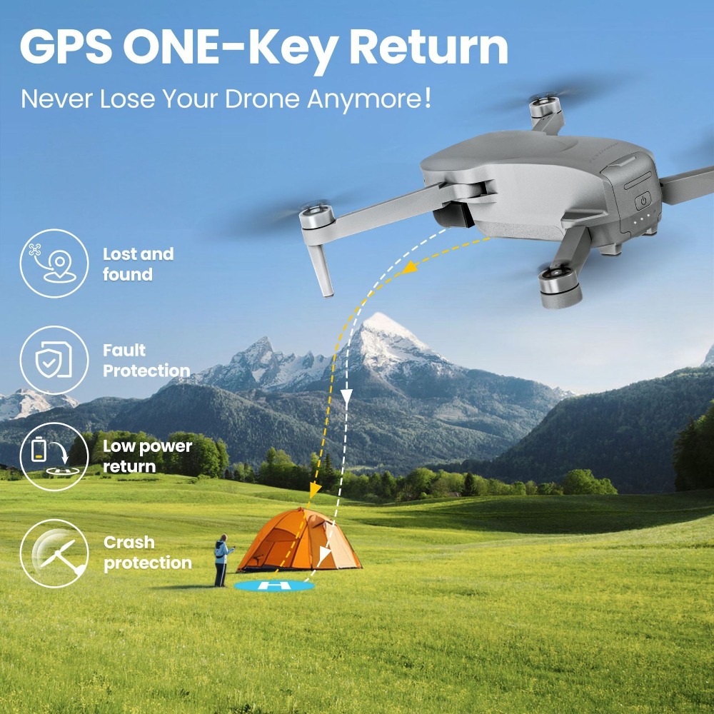 グローバルミニXドローン！ 4K UHD＆手ブレ補正ジンバル - Drone Gimbal Mount のレビューと価格