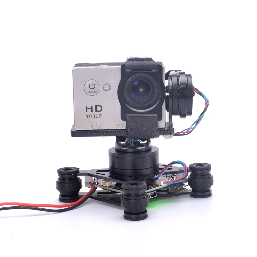軽量2軸/3軸ブラシレスジンバル用SJ4000 Gopro3 - Drone Gimbal For Gopro Hero のレビューと価格