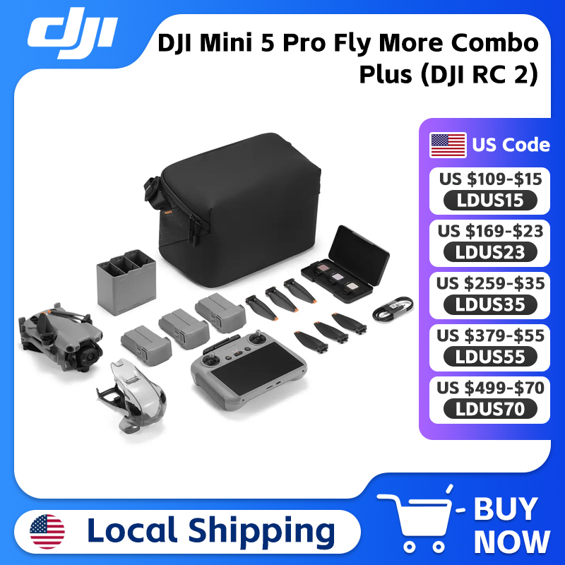 DJI Mini 5 Pro Fly More コンボ プラ - Drone Gimbal 2 Axis のレビューと価格