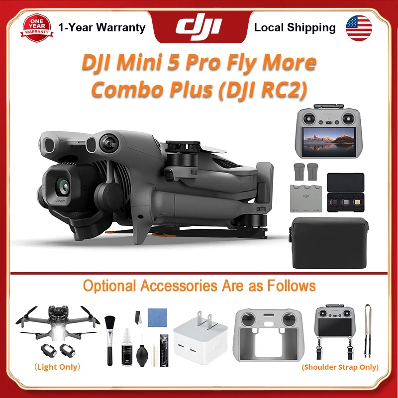 DJI Mini 5 Pro Fly More Combo  - Drone Gimbal 3 Axis のレビューと価格