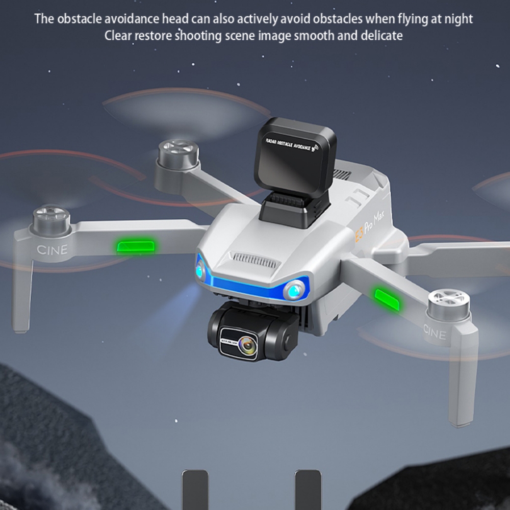 AE3 PRO Max 新型LCD SC GPSドローン 8 - Drone Gimbal 2 Axis のレビューと価格