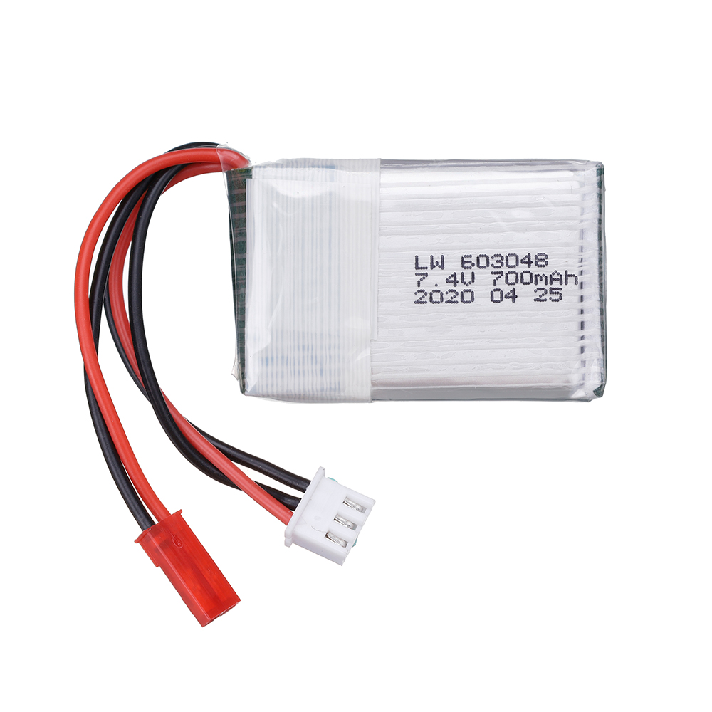 7.4V 700mAh 25c リポバッテリー MJXRC  - Drone Gimbal Controller のレビューと価格