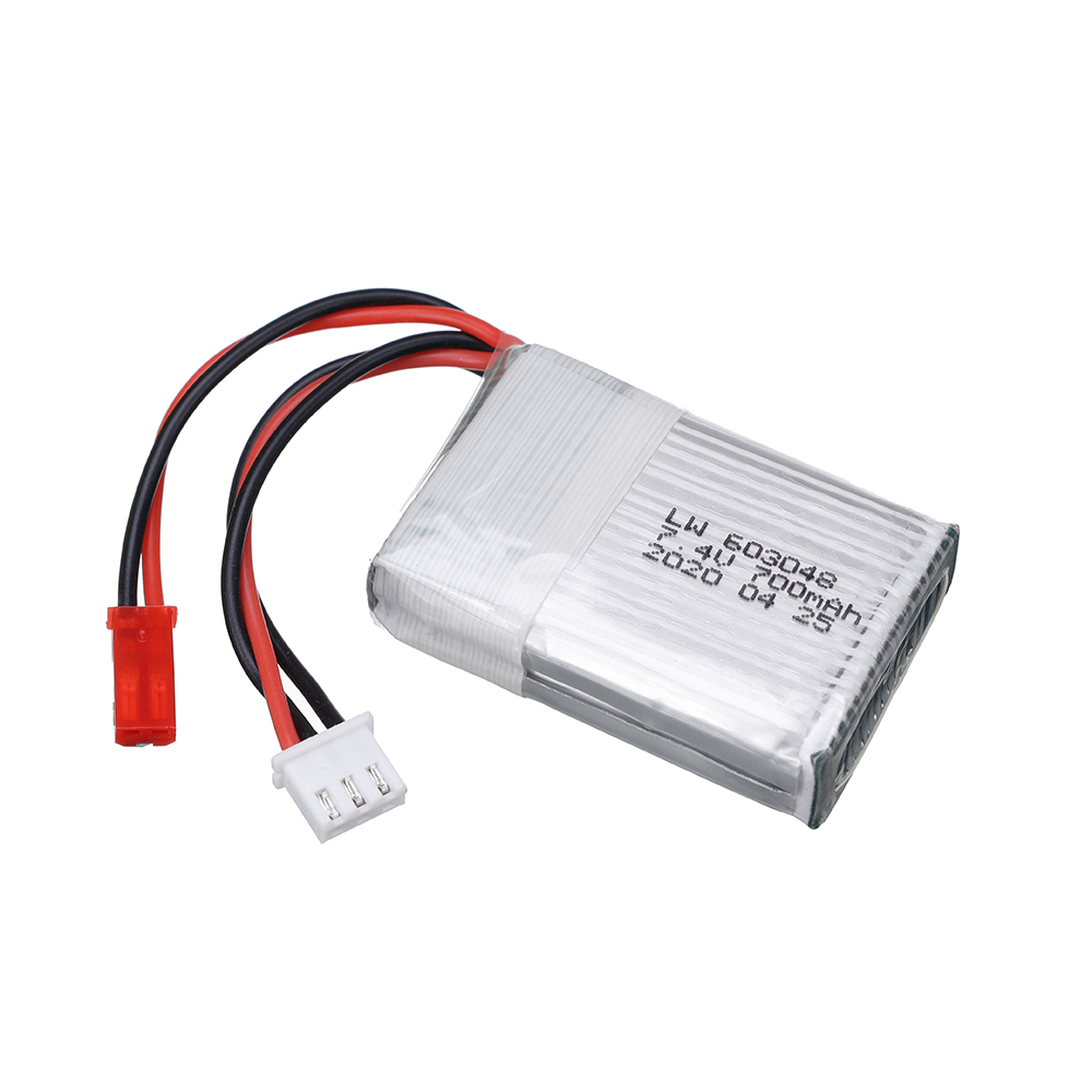 7.4V 700mAh 25c リポバッテリー MJXRC  - Drone Gimbal Controller のレビューと価格